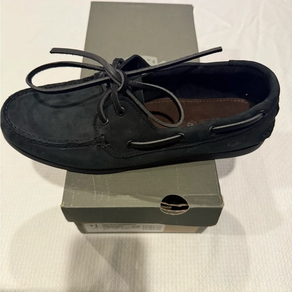 Timberland Men's Black Boat Shoes - Picture 3 of 3